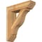Ekena Millwork Funston Slat Rough Sawn Bracket w/ Offset Brace, Western Red Cedar, 8"W x 30"D x 34"H BKT0806X30X34FST06RWR - alternate 1